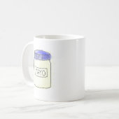 Mug Collection de pot de mayonnaise (Devant gauche)