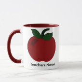 Mug Collection de professeur d'Apple (Gauche)