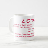 Mug Collection de promotion de livre (Devant gauche)