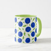 Mug Collection de prunes botaniques ivoire (Devant droit)