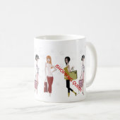 MUG COLLECTION DE REINE D'ACHATS (Devant droit)