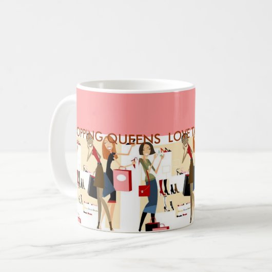 MUG COLLECTION DE REINE SHOPPING (Devant gauche)