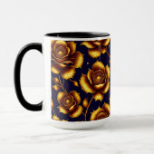 Mug Collection de Roses d'or Boho moderne (Gauche)