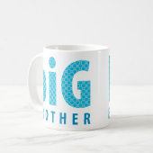 Mug COLLECTION DE SOINS - grand frère {blue} (Devant gauche)