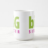 Mug COLLECTION DE SOINS - grande soeur {lime} (Centre)