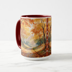 Mug Collection de Thanksgiving populaire automne doré