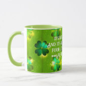 Mug Collection de trèfle de la Saint Patrick populaire (Gauche)