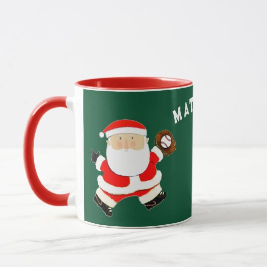 Mug Collection de vacances de baseball (Gauche)