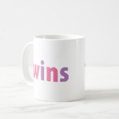 Mug COLLECTION DE VINS - filles {violet + rose} (Devant gauche)