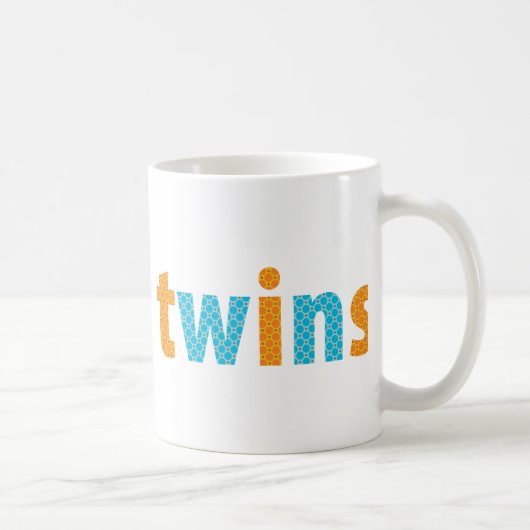 Mug COLLECTION DE VINS - garçons {orange + aqua} (Droite)