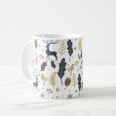 Mug Collection de voeux de Noël pour les cerfs et les (Devant gauche)