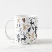 Mug Collection de voeux de Noël pour les cerfs et les (Gauche)
