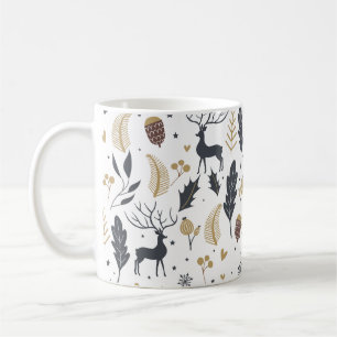 Mug Collection de voeux de Noël pour les cerfs et les