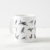 Mug Collection de volaille et d'oiseaux de l'eau de (Devant gauche)