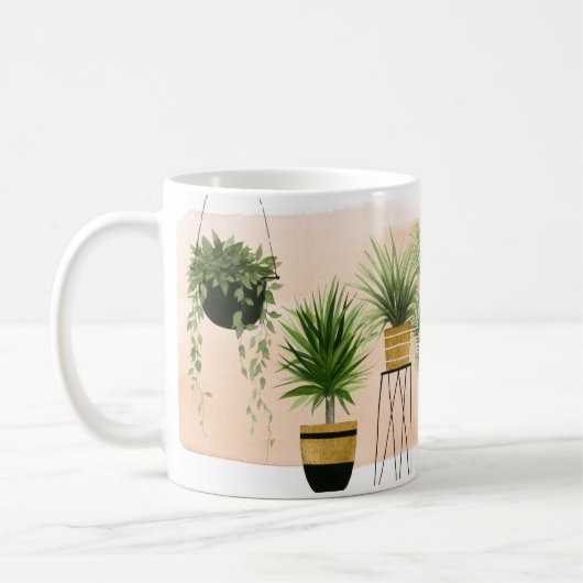 Mug Collection d'oasis intérieure (Gauche)