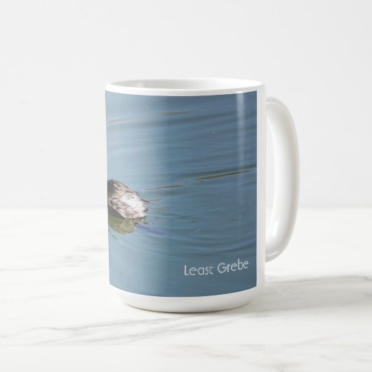Mug Collection d'oiseaux : le moindre Grebe (Devant droit)