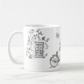 Mug Collection Doodles Vintages esquissés (Gauche)