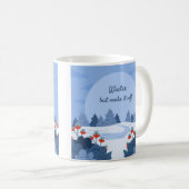 Mug Collection Douce Hiver — Calme, Confortable & Inte (Devant droit)