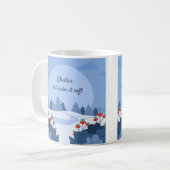 Mug Collection Douce Hiver — Calme, Confortable & Inte (Devant gauche)