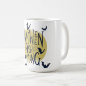 Mug Collection Festive Halloween - Halloween arrive (Devant droit)