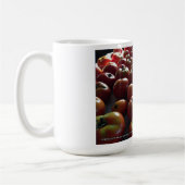 Mug Collection Fleur de tomates fraîches sur une (Gauche)