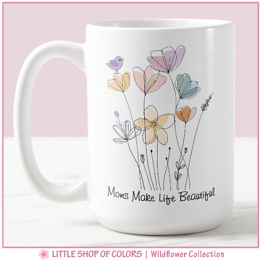 Mug Collection Fleur Sauvage Fleur Maman