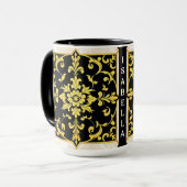 Mug Collection Florale Luxe Moderne (Devant gauche)