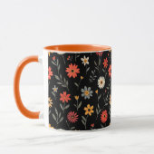 Mug Collection Florale Vintage populaire (Gauche)