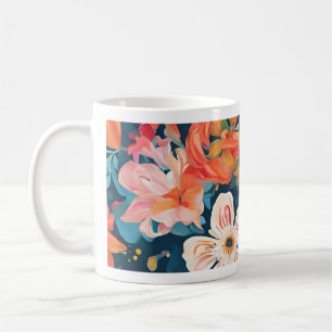 Mug Collection florissante d'Arts numériques floraux