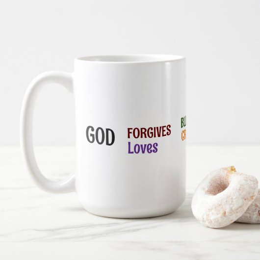 Mug Collection God Designed Me (Avec donut)