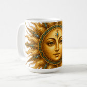 Mug Collection Gol Bano | Cadran mural Soleil Doré Per (Devant gauche)