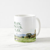 Mug Collection Golf Ameublement Décor | Aquarelle Prem (Devant droit)