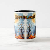 Mug Collection Halloween Mignonne et Tendance Épouvant (Centre)