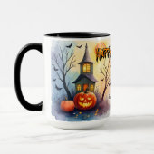 Mug Collection Halloween Moderne Mignonne Épouvantable (Gauche)