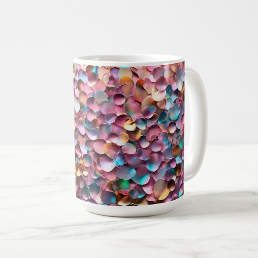 Mug Collection Holographique Opal Parties scintillant  (Devant droit)
