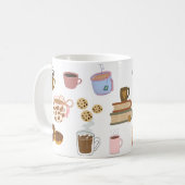 Mug Collection illustrée Cozy & Coffee Treats (Devant gauche)