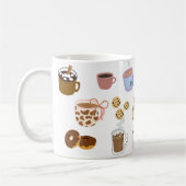 Mug Collection illustrée Cozy & Coffee Treats (Gauche)