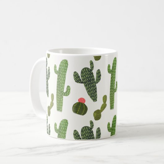 Mug Collection Llamarama | Cactus mignons (Devant gauche)
