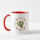 Mug Collection Llamarama | Cercle de cactus (Gauche)