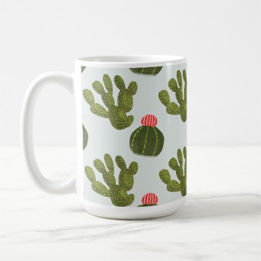 Mug Collection Llamarama | Motif Cactus mignon (Gauche)