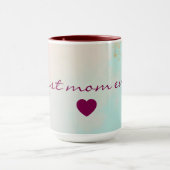 Mug Collection Luxe Moderne Or Rose Pâle Menthe Douce (Centre)