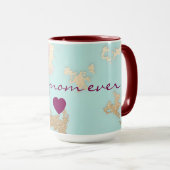 Mug Collection Luxe Rose Pâle Menthe Or Populaire (Devant droit)