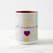 Mug Collection Luxe Rose Pâle Menthe Or Populaire (Centre)