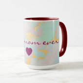 Mug Collection Luxe Rose Pâle Menthe Or Populaire (Devant droit)