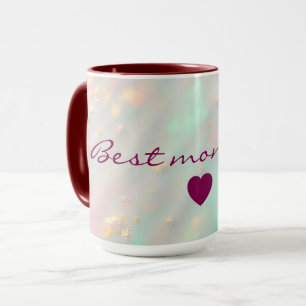 Mug Collection Luxe Tendance Rose Pâle Menthe Douce Or