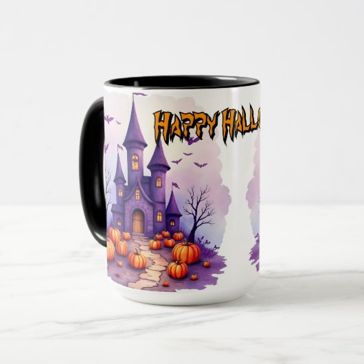 Mug Collection Moderne Halloween Épouvantable Mignonne (Devant gauche)