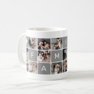 Mug Collection moderne personnalisée "Famille" 16-Phot