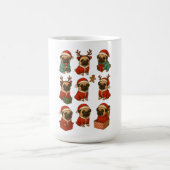 Mug Collection Noël Pug Mignon (Centre)