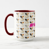 Mug Collection personnalisée de toilettage de luxe mod (Gauche)