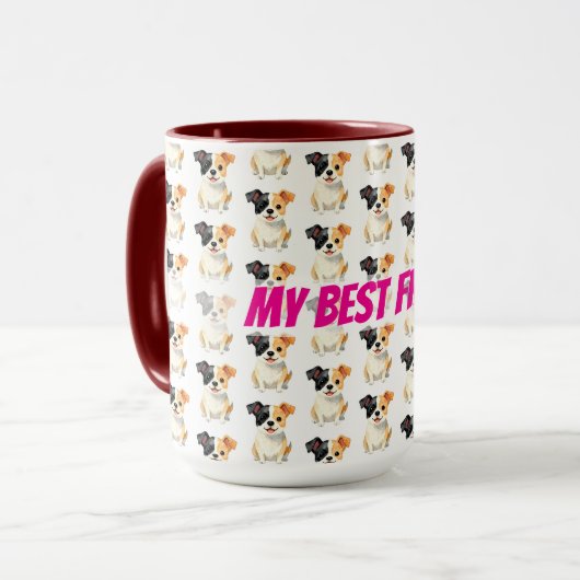 Mug Collection personnalisée de toilettage de luxe mod (Devant gauche)